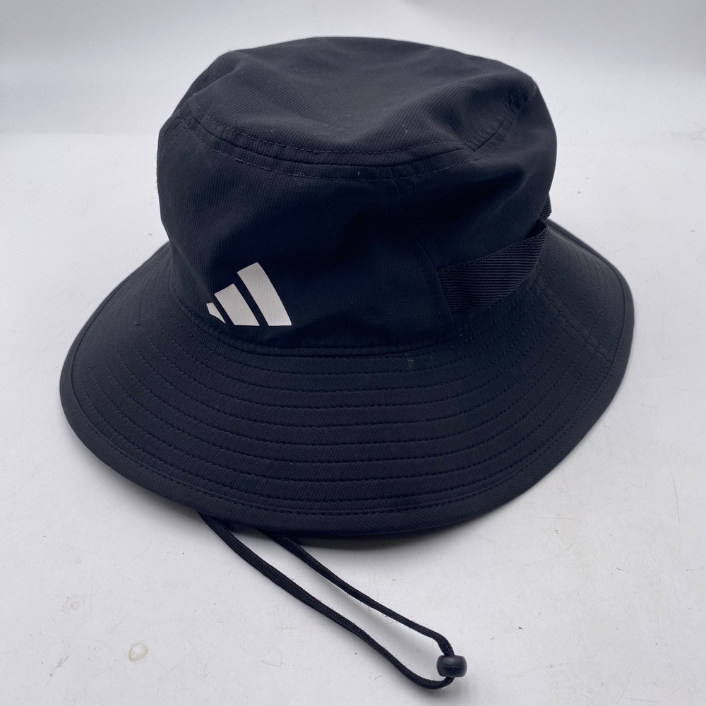 Adidas ClimaCool Boonie Bucket Hat Unisex OSFM Black Sun Protection Hiking Tech
